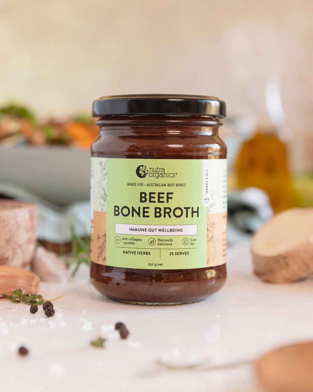Beef Bone Broth Concentrate Native Herbs - Image 13