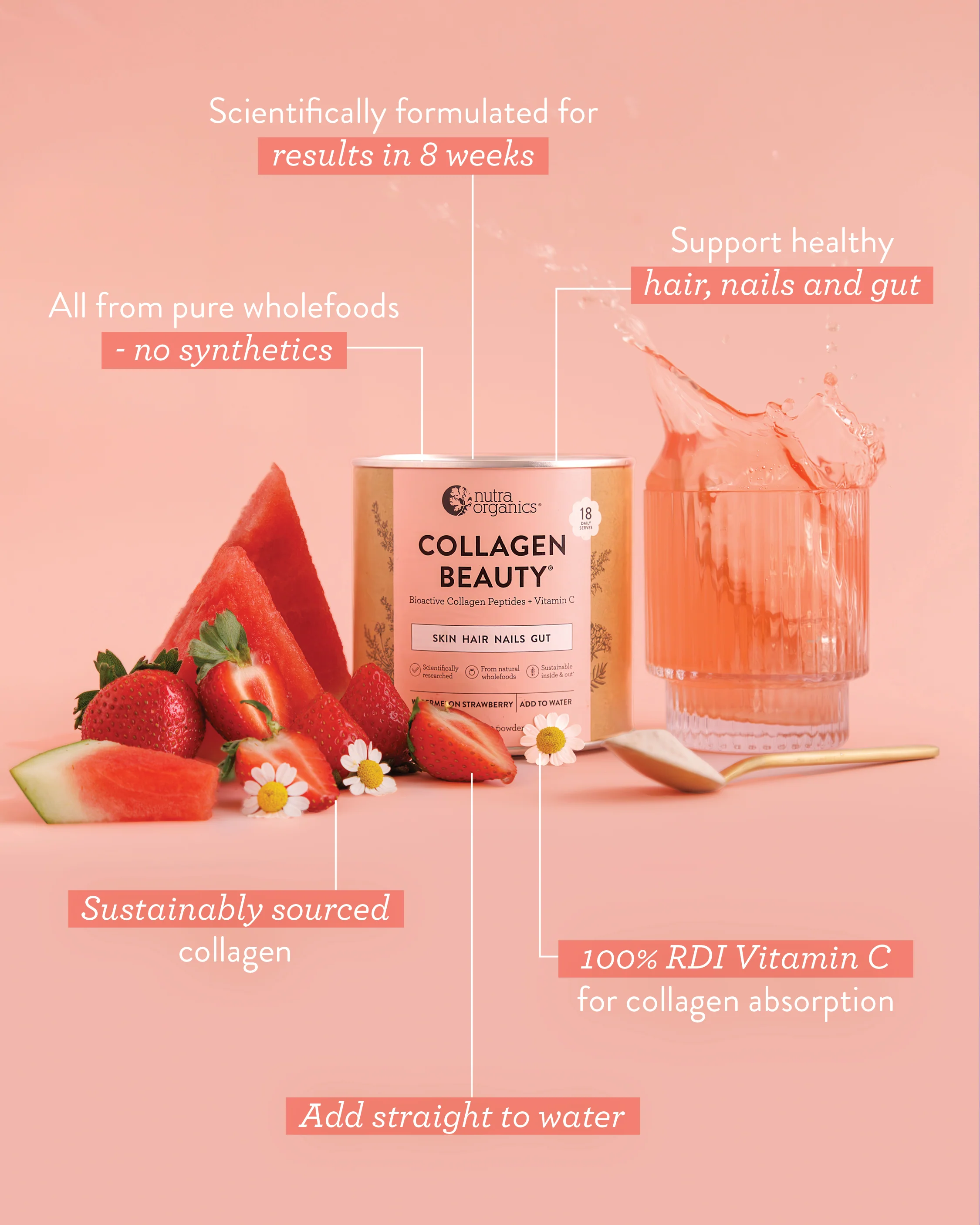 Collagen Beauty Watermelon Strawberry - Image 5