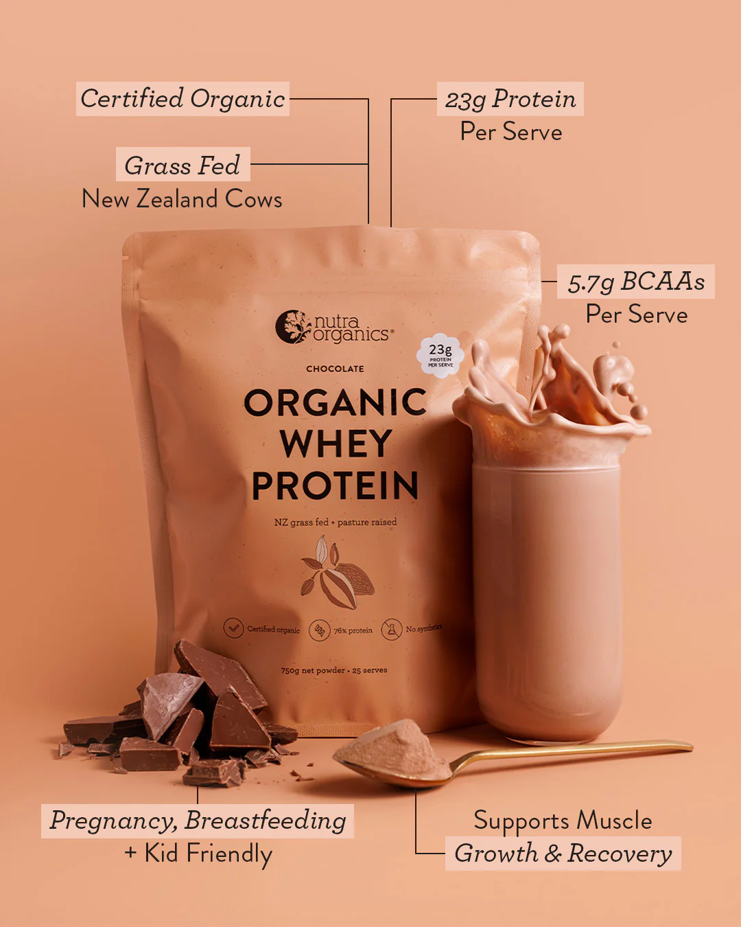 Organic Whey Protein Chocolate - Image 4